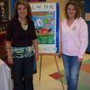 Oak Grove Elementary Principal Regina Paul and Conservation District Technician Katrenia Caddell on America Recycles Day 2011